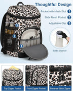 Cooler Backpack Insulated Waterproof,30/45 Cans Backpack Coolers Leakproof Lunch Backpack for Men Women Portable Soft Cooler Bag for Beach Camping Trave Picnic