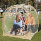 EighteenTek® Pod All Weather Sports Tent with Attached Floor, Instant Outdoor Bubble Tent, Rainproof Camping Sun Shelter for Sports Events Camping Fishing Cheering 1-4 Person