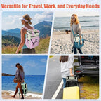 Backpack Cooler for Women, AYAMAYA Stylish 35 Cans Leakproof Soft Cooler Backpack, Waterproof Insulated Lunchbox Shoulder Bag Keeps Cold for Up to 18 Hours for Camping, Beach, Work, Picnic, Travel