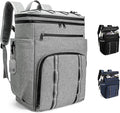 Backpack Coolers Insulated Leak Proof, 45 Cans Beach Cooler Backpack, Large Capacity Ice Chest Backpack, Waterproof Soft Cooler Bag Lunch Backpack for Men Women Camping Hiking