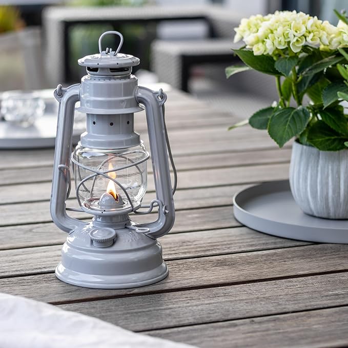 FEUERHAND Lantern 276-2 Made in Germany Nordic Grey Nordic Gray Camping Outdoor