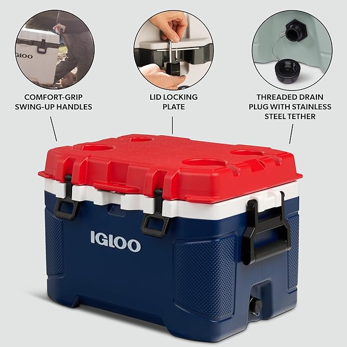 Igloo Trailmate Cooler | Insulated Hard Shell Ice Chest