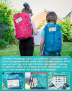 KingCamp 45°F Kids Sleeping Bag, Lightweight Waterproof & Compact Flannel Sleeping Bags Cold Weather & Warm Youth Essentials Gear Accessories for Camping, Fits 10-12 Children up to 4'7"-5'5" Tall