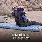 Teton Inflatable Sleeping Pad, Sleeping Mat for Camping, Backpacking, Hiking