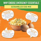 Emergency Essentials Scrambled Egg Mix #10 Can | Bulk Freeze-Dried Eggs for Long-Term Storage | Gluten-Free | 54 Servings | Camping & Emergency Breakfast