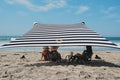 Neso Grande Portable Beach Tent Sun Shelter - Lightweight Beach Shade Canopy - Easy Setup for Family Outings - Patented Reinforced Corners - UPF 50+ Sun Protection - 7ft Tall, 9 x 9ft