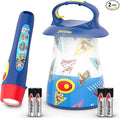 Energizer PAW Patrol Kids LED Lantern and Handheld Flashlight Combo Pack, Great Lightweight LED Flashlights for Kids, Batteries Included