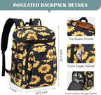 Tuwubi Cooler Backpack 35/42 Cans, Backpack Coolers Insulated Leak Proof for Men Women, Waterproof Soft Sided Lunch Camping Beach Travel Ice Chest Backpack Cooler Bag