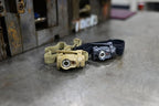 Princeton Tec Byte Tactical LED Headlamp Lightweight Compact, Durable Hands-Free Lighting with White and Red Beam Options - Tan