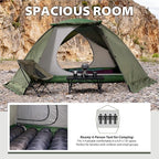 GEERTOP 4 Person 4 Season Tent for Camping Waterproof Double Layer Easy Set Up Family Tent for Camping Hiking Backpacking Outdoor Travel