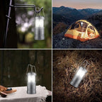 LED Camping Lantern ,Battery Powered Hanging Emergency Lantern for Camping Power Outages,4-Pack