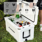 EchoSmile 25/30/35/40/60/75 Quart Rotomolded Cooler, Built to Stand up to The Rigors of The Journey
