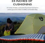 NEMO Equipment Tensor All-Season Ultralight Insulated Sleeping Pad - Regular Wide (72"x25") - Blade / Spicy Orange