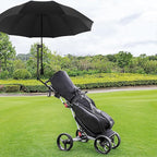 UPF 50+ Beach Umbrella with Adjustable Universal Clamp