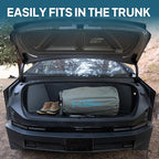 LOSTHORIZON Camping Air Mattress with Foam for Tesla CyberTruck, Self Inflating Sleeping Pad, 4.5" Thick, with Air Pump