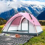Travel Tent Outdoor Family Camping Tent Camping Hiking Foldable Folding Tent Double Decker Tent