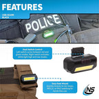 Nightstick USB-4510M Multi-Flood Gear Light w/MOLLE Clip - LiPo - Black