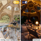 8/10/12 Person Large Inflatable Tents for Camping, 4 Season Blow Up Tents with Canopy/Rainfly, Luxury Inflatable Tent House with Stove Jack, Easy Setup Inflatable Camping Tent.