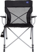 MACSPORTS Hard Arm Tension Chair, Black
