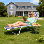 Slsy Folding Camping Cot for Adults with Pad, Padded Portable Sleeping Cots, Camp Bed with Carry Bag for Outdoor Travel, Beach, Hiking