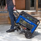 Westinghouse 4650 Peak Watt Dual Fuel Portable Generator, Remote Electric Start with Auto Choke, RV Ready 30A Outlet, Gas & Propane Powered, CO Sensor