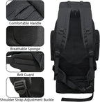 80L 100 liters Hiking Backpack Camping Rucksack, Men Outdoor Travel Climbing Knapsack Mountaineering Trekking Backpack
