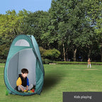 Portable Pop Up Privacy Tent - Spacious Dressing Changing Room Outdoor Privacy Shelter Tent with Carry Bag for Camping Hiking Beach Toilet Shower Bathroom