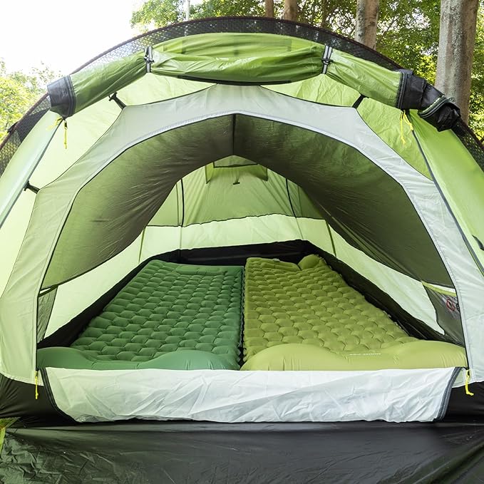 Night Cat Ultralight Tunnel Tent: Waterproof Lightweight Two People Backpacking Tent for Outdoor Camping Hiking Treeking with Double Layers Aluminum Poles and Footprint