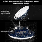 16500mAh 3000LM 3000K 6000K Flashlight Portable LED Camping Lantern Rechargeable Light 60W with Magnet IP65 Waterproof Tent Light Power Failure