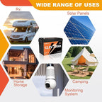 12V 300Ah LiFePO4 Battery 200A BMS 3840Wh Up to 6000+ Deep Cycle Lithium Iron Phosphate Battery Perfect for RV Camping Marine Solar Energy Storage Backup Power