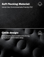 JOYTUTUS Truck Bed Air Mattress for 5.5-5.8Ft with Built-in Air Pump,Full Size Short Beds Inflatable Mattress for Outdoor Camping, with Carry Bag & Cup Holder, Black