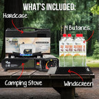 JoChef Butane Camping Stove - 9,500 BTU Portable Gas Stove