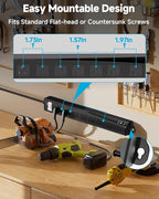 Outdoor Power Strip Weatherproof IPX6,1625W/13A 10 Ft Extension Cord with Multiple Outlets,7 AC & 3 USB, Wall Mount for Camping,Poolside,Garden,Workshop