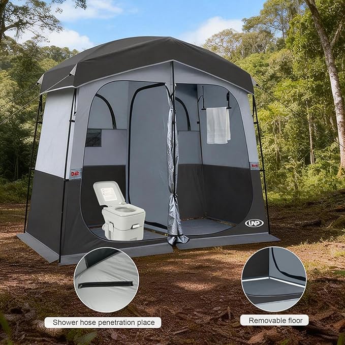 Shower Tent, Outdoor Camping Privacy Shelter-Dressing Changing Room-Portable Toilet Tent for Hiking Sun Shelter Picnic Fishing