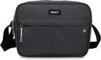PackIt Freezable Zuma Can Cooler, Built with EcoFreeze Technology, Collapsible, Reusable, Zip Closure with Adjustable Shoulder Strap, Fits 15, 12 Oz Cans