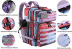 LHI Military Tactical Backpack for Men and Women 45L Army 3 Days Assault Pack Bag Large Rucksack with Molle System