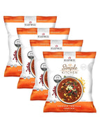 Simple Kitchen Chicken Tortilla Soup Mix – 16 Servings, Meal Prep Gluten Free Chicken Soup, Prepared Meals & Dehydrated Survival Food for Camping, Backpacking & Hiking, Survival Kit, Pack of 4, 1 Gal.
