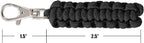 4 Pack Paracord Zipper Pulls for Backpacks, Tents, Trolley Cases, Traveling Cases, Jackets and Many Other Items That with Zippers