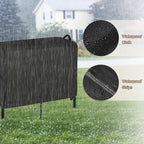 Stove Cover for VIVOHOME 3-Burner Propane Gas Stove, 35inch Outdoor Stove Covers Waterproof for Bestfire 3 Burners Camping Stoves-35”L x 18" W x 29" H