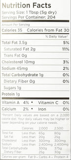 Butter Powder Mix Can Emergency Food Supply, 510 Servings, 10 Year Shelf Life, Certified Gluten Free, Made with Real Milk, 15 Calories per Serving - Dry Butter Powder Blend, Ingredient for Baking and Cooking
