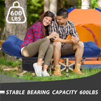 Folding Camping Cot for Sleeping, Portable Cots for Adults, Heavy Duty Cot Bed 550LBS(Max Load), Extra Wider Cots with Large Pocket for Outdoor, Office, Beach