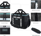 INSMEER Insulated Cooler Bag 65Cans/32 Cans Large Cooler Bag Soft Sided Cooler with Shoulder Strap, Collapsible Leakproof Portable Coolers for Camping/Beach/Food Delivery/Shopping/Outdoor/Picnic