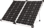 Go Power GP-PSK-90 90W Portable Folding Solar Panel Kit, 10 Amp Solar Controller, Adjustable Folding Legs, SAE & XLR Plug Adapters, Includes Heavy Duty Carrying Case