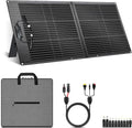 100W Portable Solar Panel for Power Station, 23.7% High Efficiency Foldable Solar Charger with XT60/MC4/Anderson Output for Outdoor Camping RV Emergency Backup Off Grid