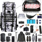 Hiking Backpack for Men 70L/100L Camping Backpack Military Rucksack Molle 3 Days Assault Pack for Climbing | Camping Backpack, 3 Days Assault Pack, for Climbing