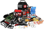 Survival First Aid Kit, 190 Pcs Survival Gear and Medical Supplies, Military IFAK EMT Molle Tactical Pouch for Outdoor, Camping, Hiking, Car, Vehicles and More