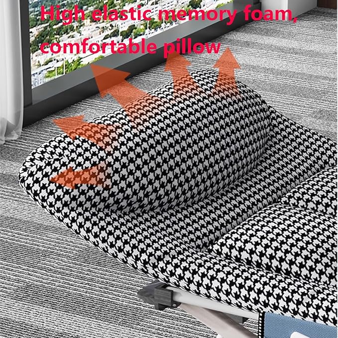 Office Lunch Break Folding Bed, Camping Cots for Adults with Thick Mattress Folding Single Person Nap Bed Rollaway Beds for Home Office Lunch Break, Camping, Pool and Beach(190 * 68 * 40cm)