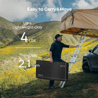 BougeRV Arch 100 Watt Fiberglass Flexible Solar Panel 23% High-Efficiency, 270° Lightweight Portable Bendable 12 Volts 10BB Mono Cell for RV Camping Home Boat Marine Curve Surface Black