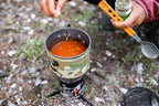 Jetboil MiniMo Camping and Backpacking Stove Cooking System with Adjustable Heat Control