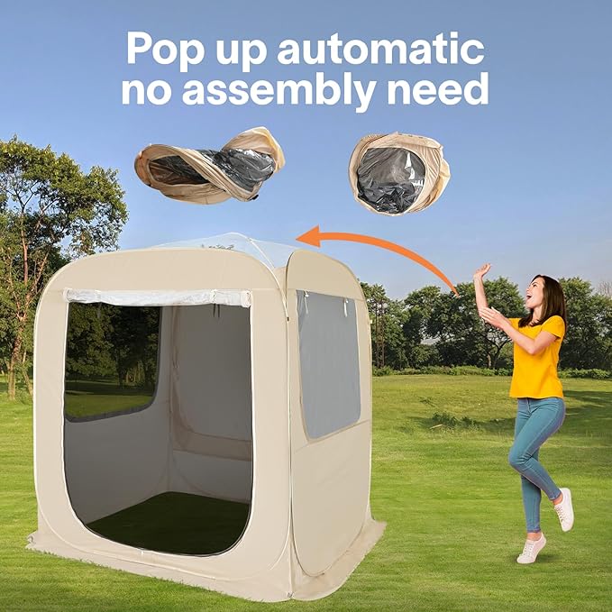 Alvantor SUV Tailgate Tent, Instant Pop Up Car Tent Creates Extra Living Space, UV Protection, Quick Setup in Seconds for Family, Road Trips, Tailgating, Beach, Outdoor Camping